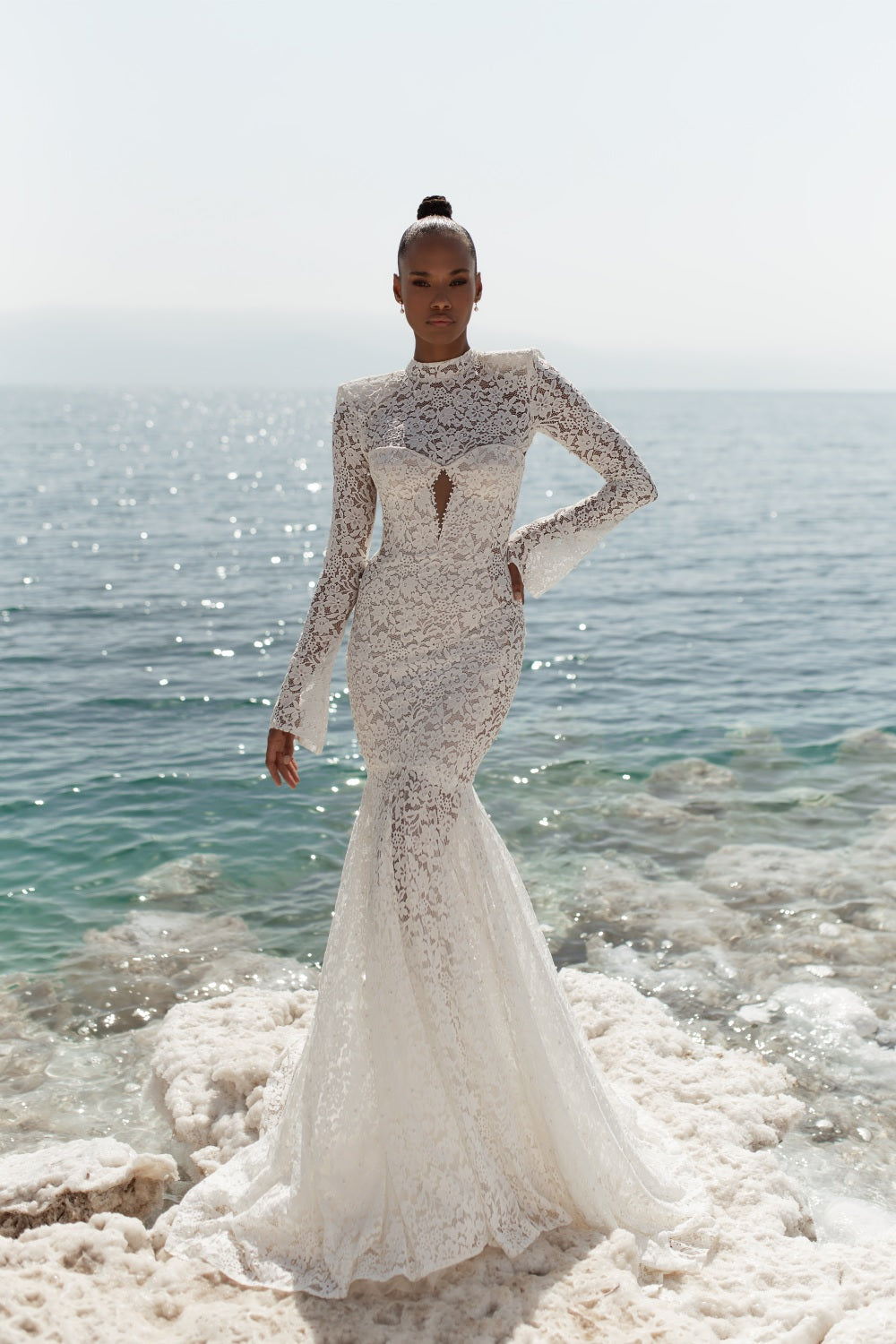 Maddison #2552 with Bolero – Julie Vino Romanzo Wedding Dress