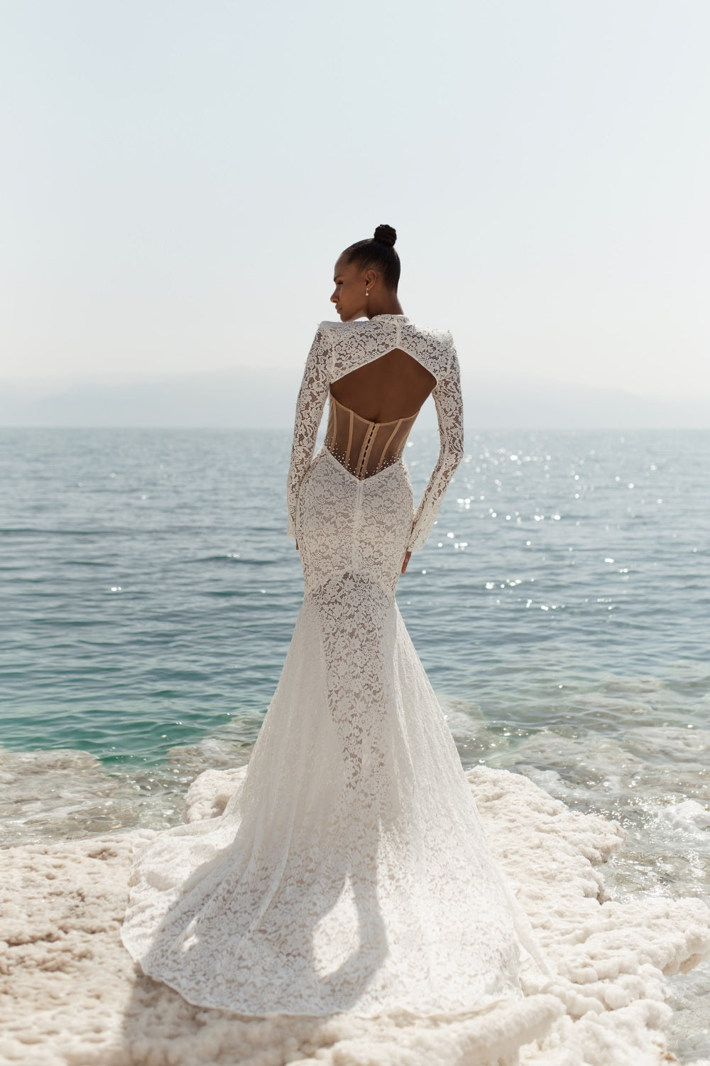 Maddison #2552 with Bolero – Julie Vino Romanzo Wedding Dress