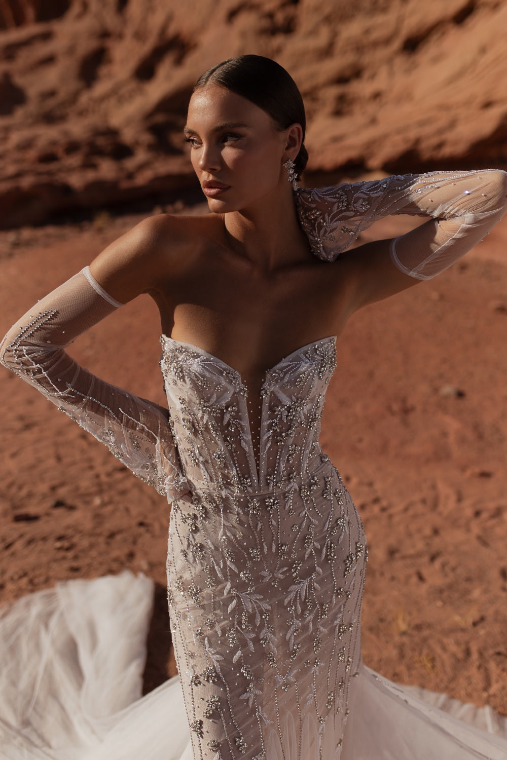 Giselle #2616 – Julie Vino Wedding Dress with Skirt & Veil