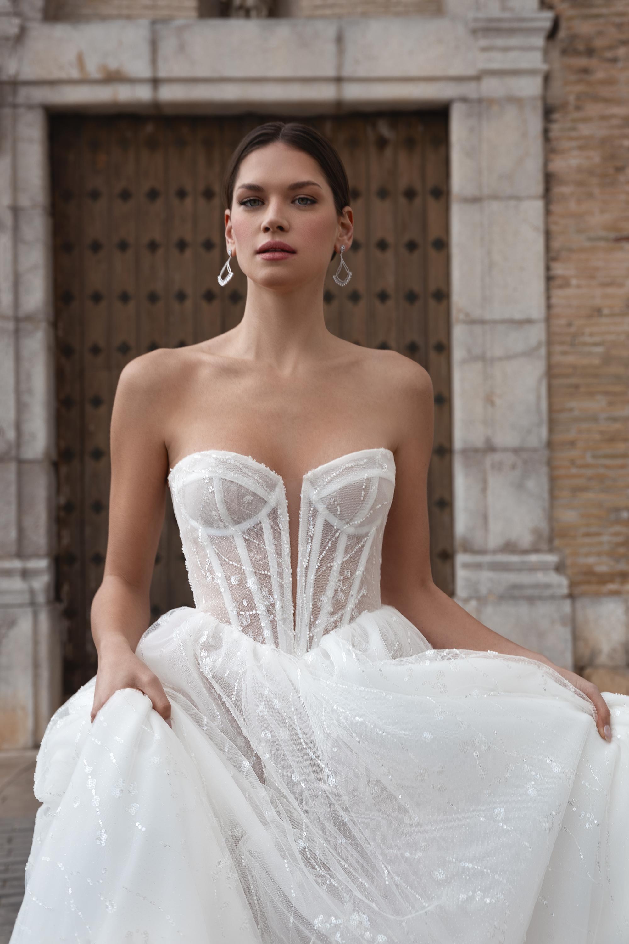 Ruby MB25-8 – Mimosa by Julie Vino Wedding Dress